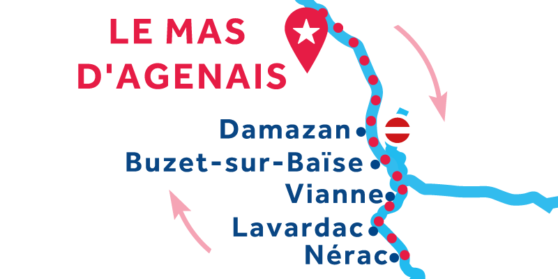 Le Mas-d'Agenais RETURN via Nérac